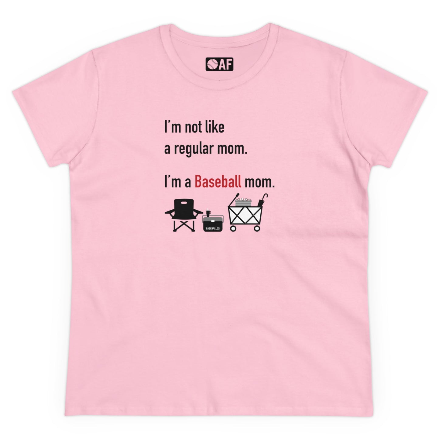 Regular Mom? Baseball Mom. : : Women's Tee