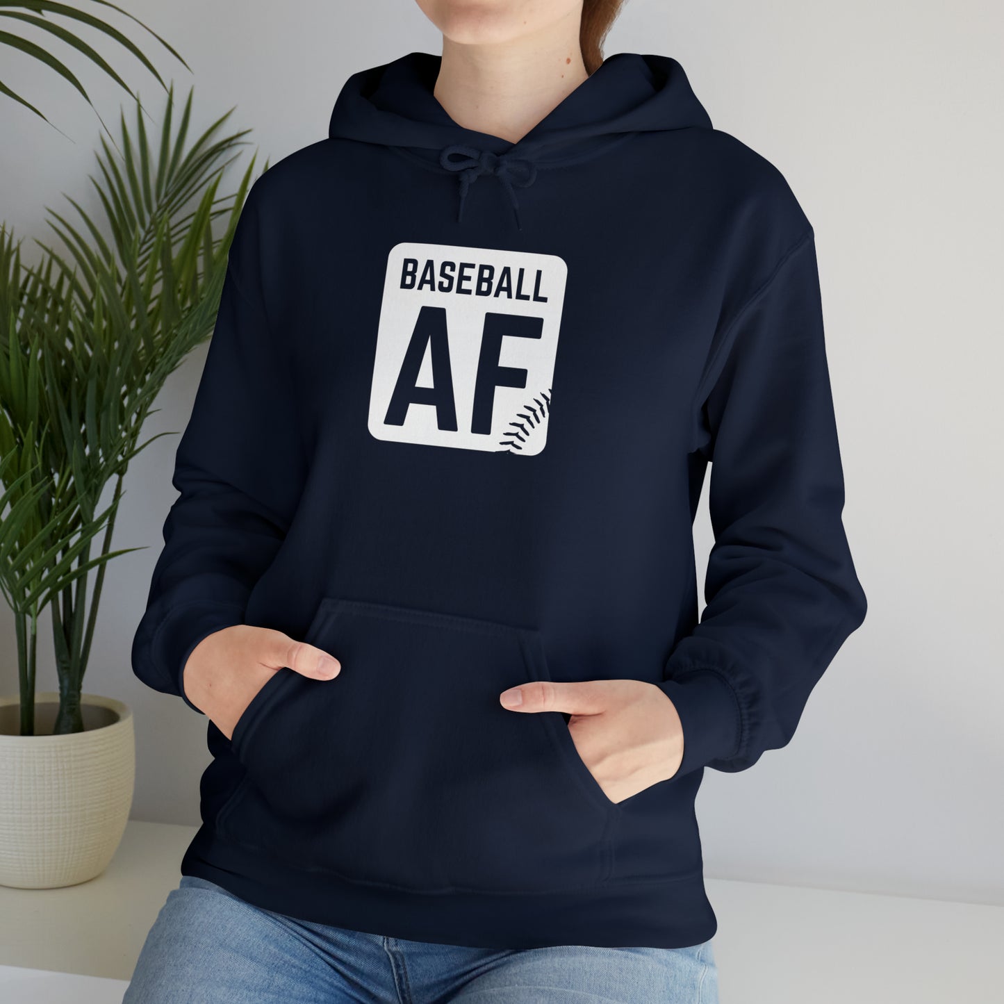 Baseball AF (stacked) : : Hoodie