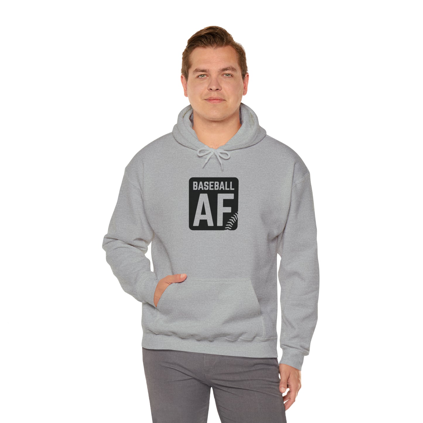 Baseball AF (stacked) : : Hoodie