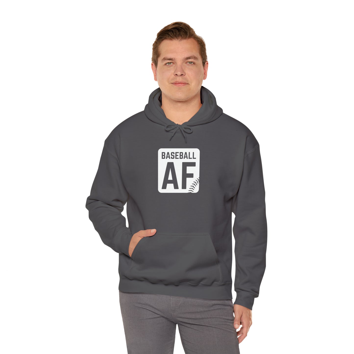 Baseball AF (stacked) : : Hoodie